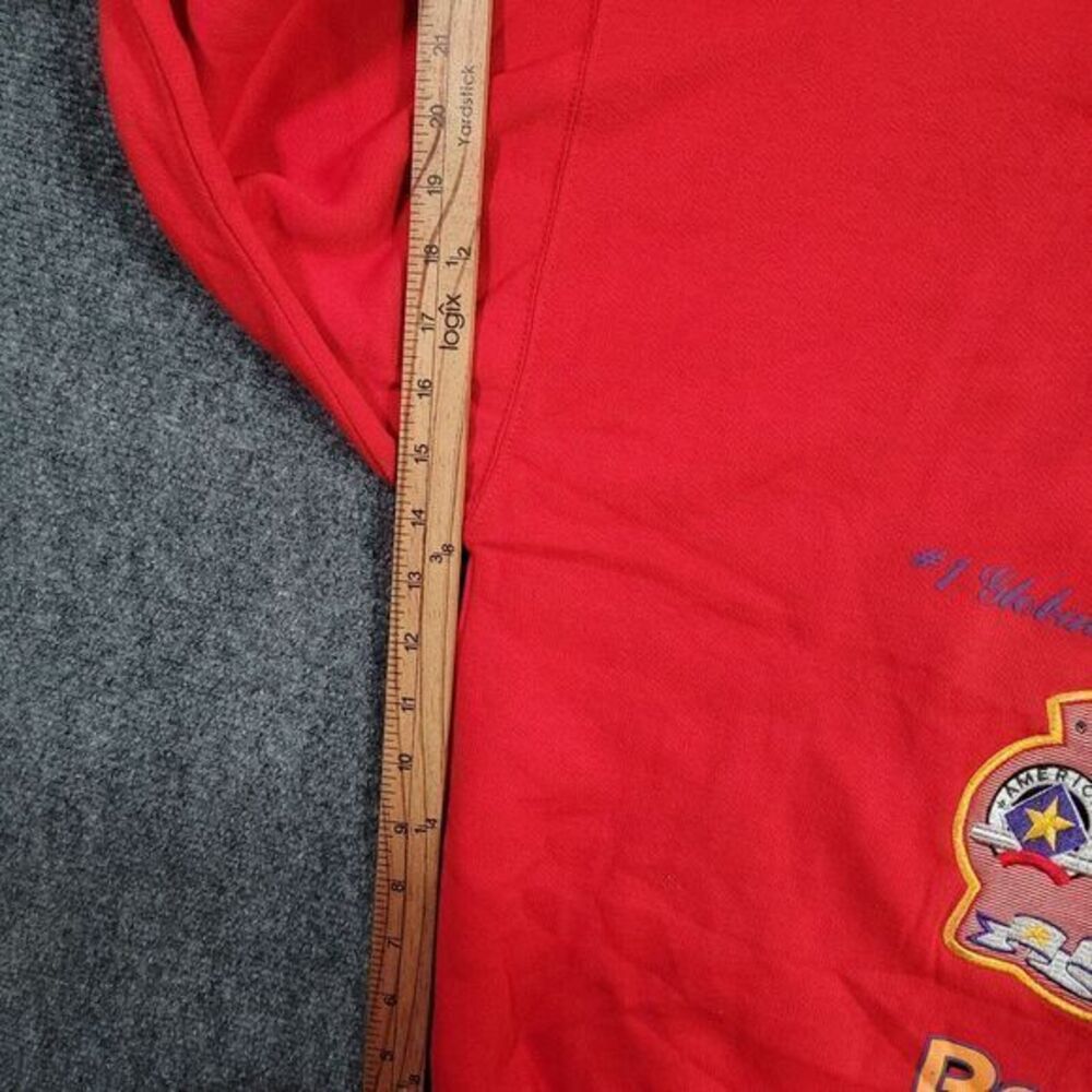 Vintage Reebok Sport Sweatshirt Mens M Dead Stock‎ Embroidered Qtr Zip NWT - Picture 8 of 9